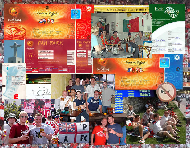 Ham and Cheese: The Charvers at Euro 2004 in Portugal